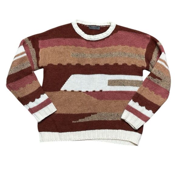 ANTHROPOLOGIE ELSAMANDA Alpaca Wool Blend Sweater Made in Italy Size Small - Picture 2 of 5